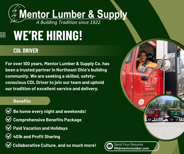 Help Wanted:  CDL Driver